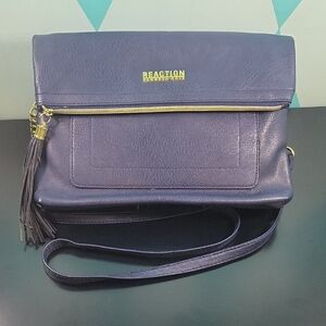 Reaction By Kenneth Coke Navy Shoulder Crossbody Bag